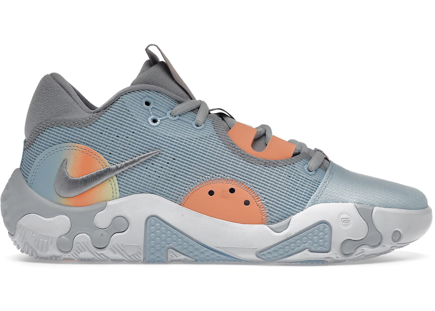 Nike PG Celestine Blue Peach Cream Men's DC1974-401 US