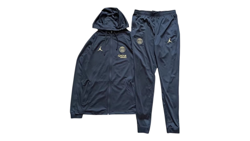 ナイキ × ジョーダン PSG セットアップ Sサイズ ブラック/ブルー PSG Nike PSG Dri-Fit Strike Tracksuit Black Men's - FW23 - US