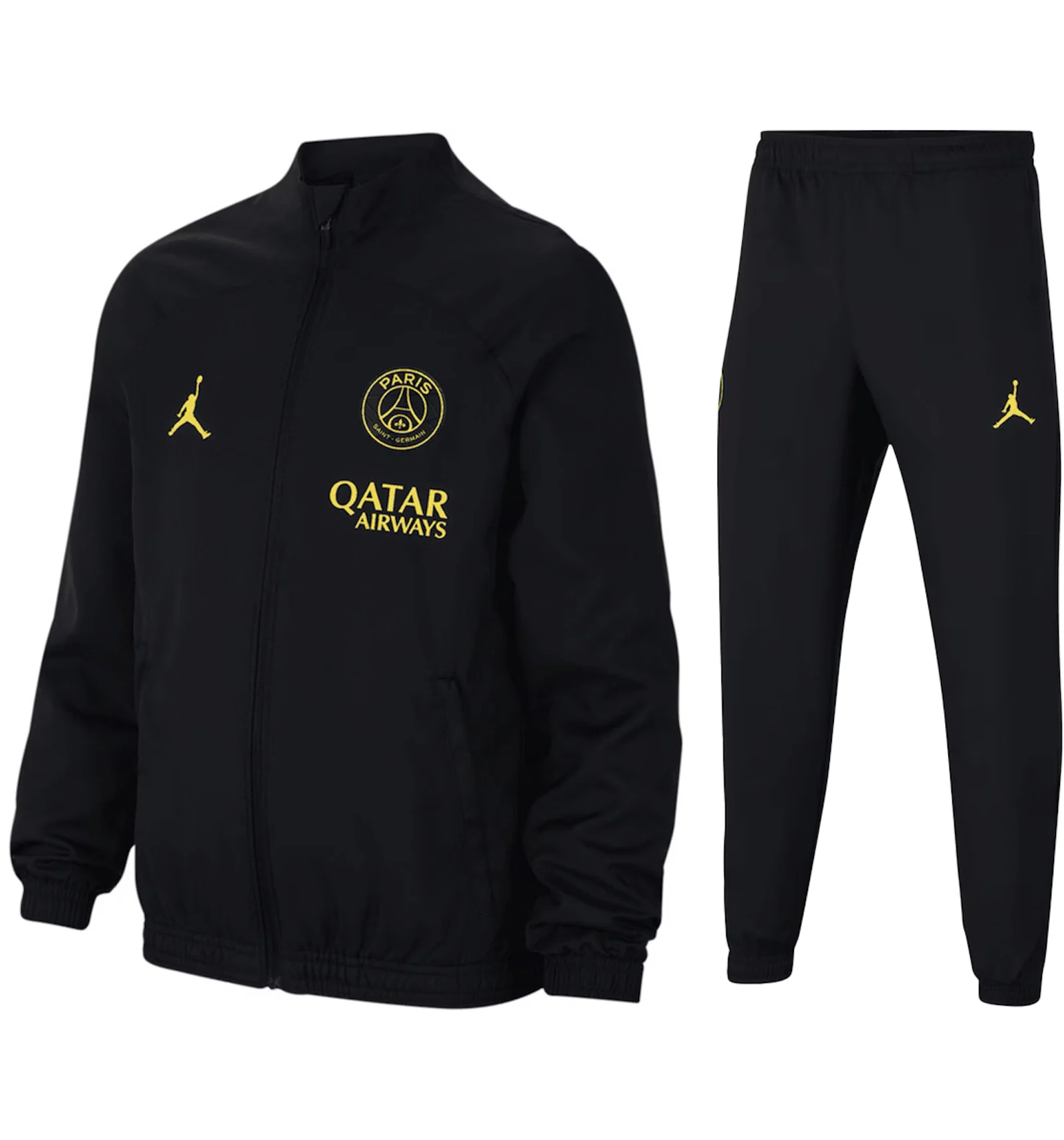 Nike PSG Dri-Fit Strike Tracksuit Black Men's - FW23 - US