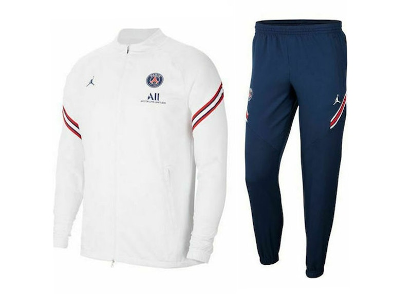 Psg on sale blue tracksuit