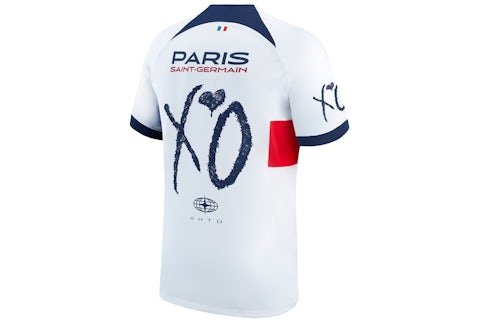 Camiseta Nike PSG x The Weeknd XO Away Stadium Blanco Hombre
