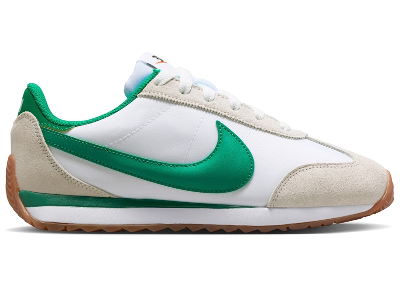Nike Pacific Malachite Gum Sneakers in White/Light Silver/Gum Medium Brown