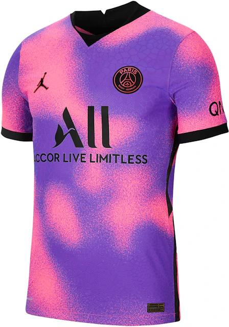 Stroomopwaarts Grondig Rudyard Kipling Nike Paris Saint Germain 2021/22 Vapor Match Fourth Jersey Hyper Pink/Black  - SS21 - US