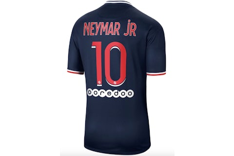 Nike Paris Saint-Germain Home Stadium Shirt 2020-21 with Neymar Jr Nike Paris Saint-Germain Home Stadium Shirt 2020-21 with Neymar Jr