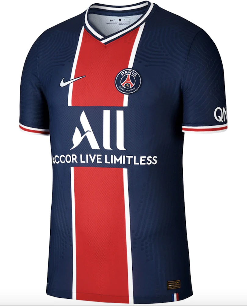 Makkelijk in de omgang acuut oud Nike Paris Saint-Germain Home Vapor Match Shirt 2020-21 Jersey Blue - US