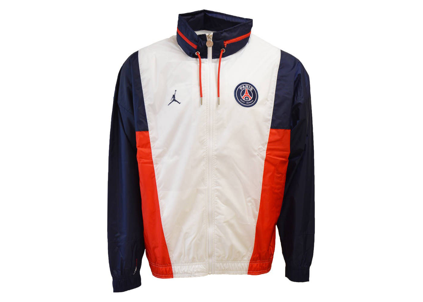 Nike Paris Saint Germain Hooded Jacket White/Midnight Navy/Red