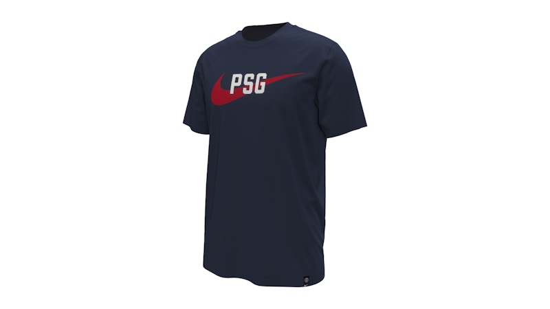 PSG ナイキ クレスト Tシャツ - ネイビー