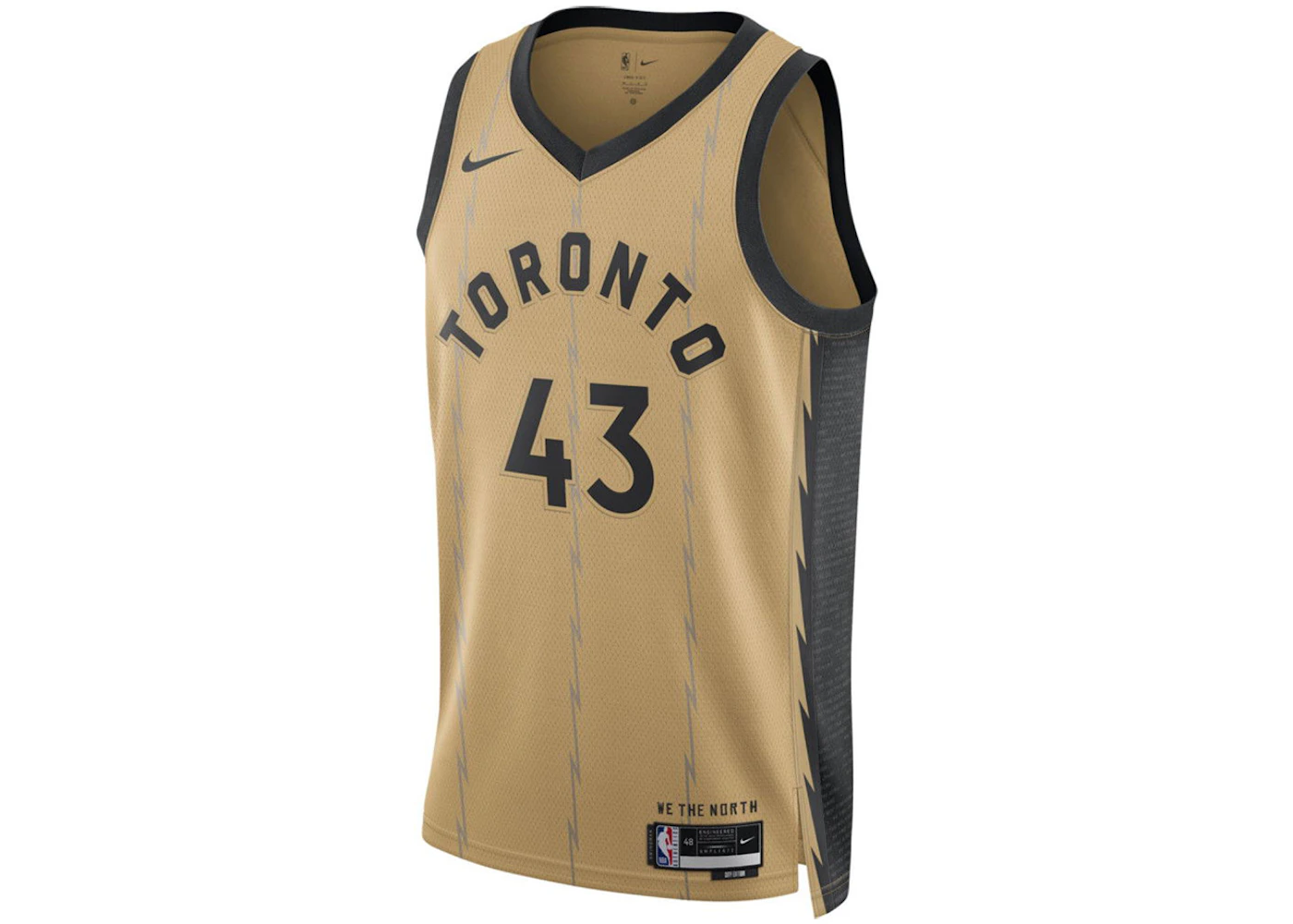 Nike Pascal Siakam Toronto Raptors Jersey Beige Men's FW24 US