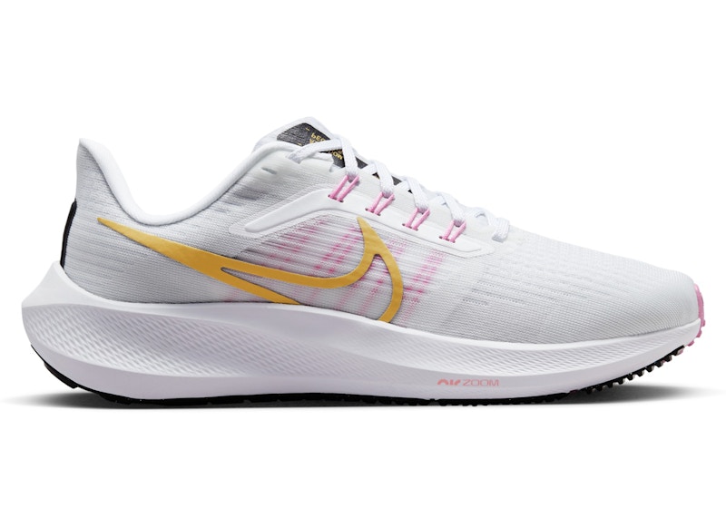 Nike Pegasus 39 White Wheat Gold Pink (Women's) - DH4072-104 - US