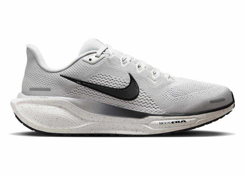 Pre-owned Nike Pegasus 41 Black (women's) Sneakers In Light Smoke Grey/platinum Tint/dark Raisin