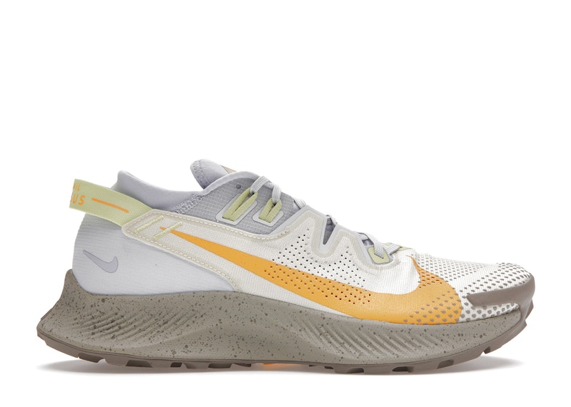 Nike Pegasus Trail 2 Pure Platinum Fossil Laser Orange (Women's