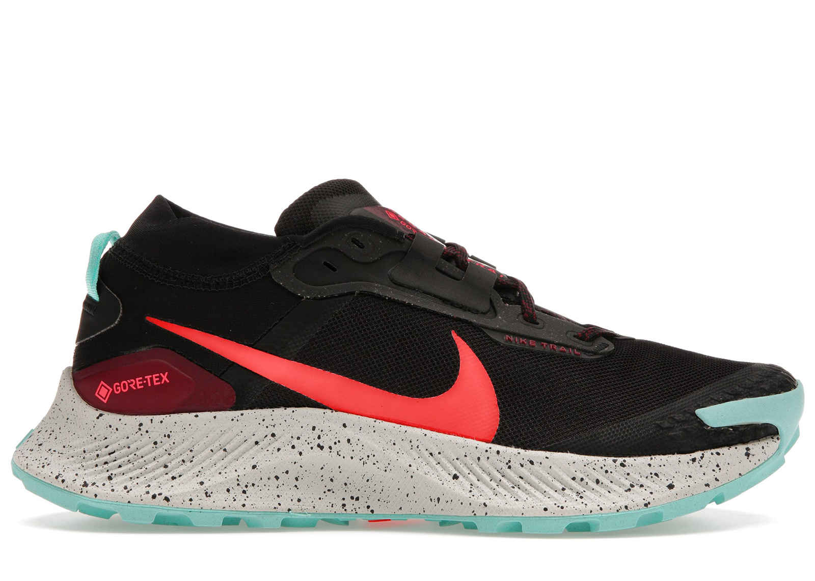 Nike Pegasus Trail 3 Gore-Tex Black Dynamic Turquoise Bright Crimson