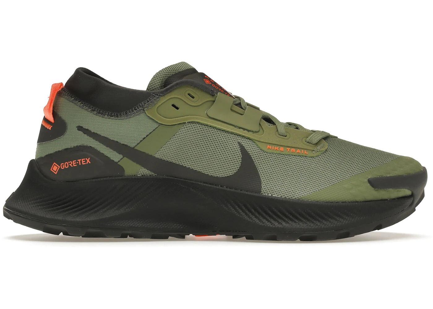 Nike Trail 3 Gore-Tex Oil Green Iron Grey Total Orange Men's - DO6728-300 - US