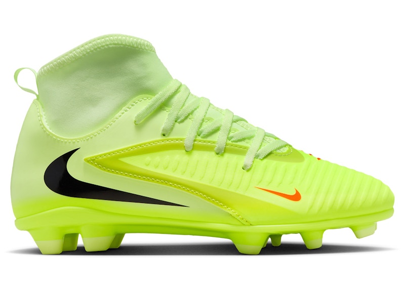 Nike Phantom 6 High Club MG Life Lime Black (GS) - HQ2022-800 - US