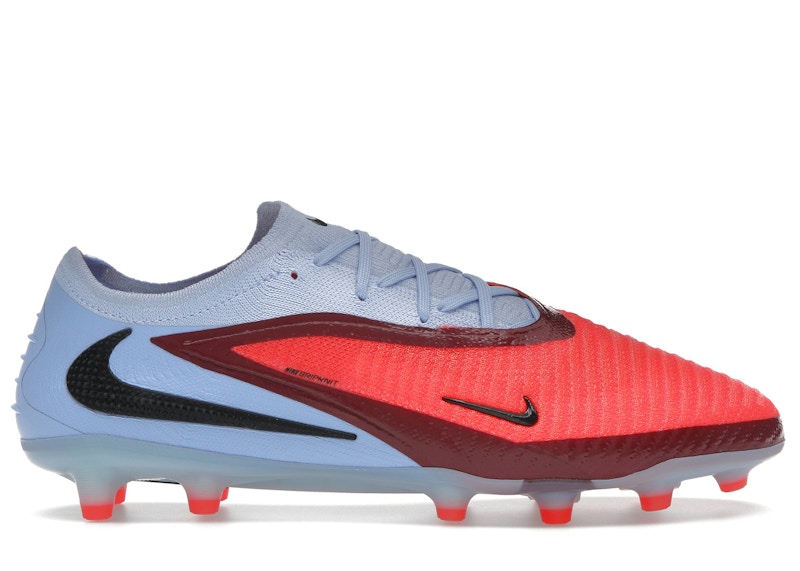 Men's Nike Phantom 6 Low Elite AGPro Scary Good Pack Sneakers in Royal Tint/Bright Crimson