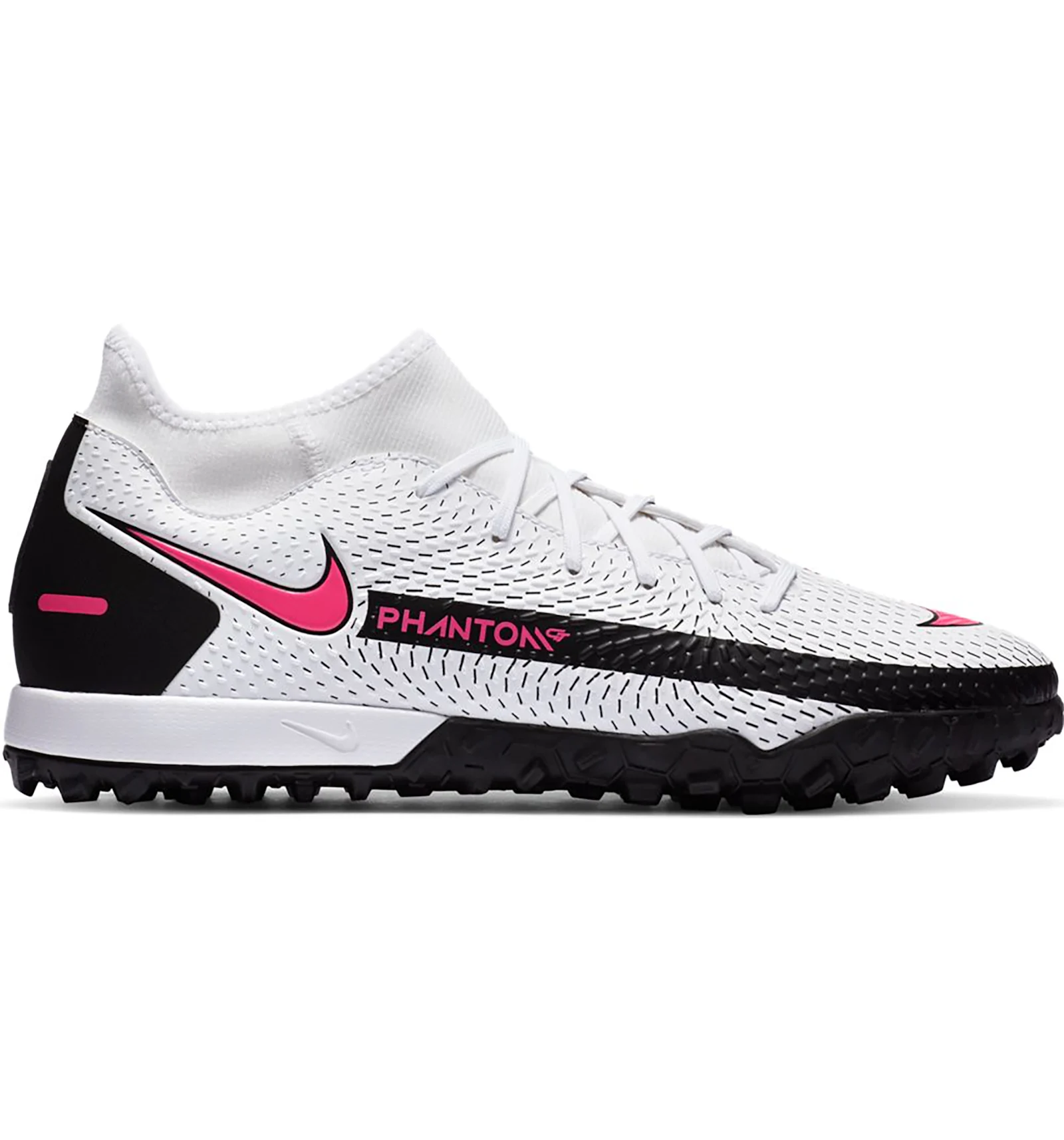 Nike Phantom GT Academy DF TF White Black Pink Blast Men s