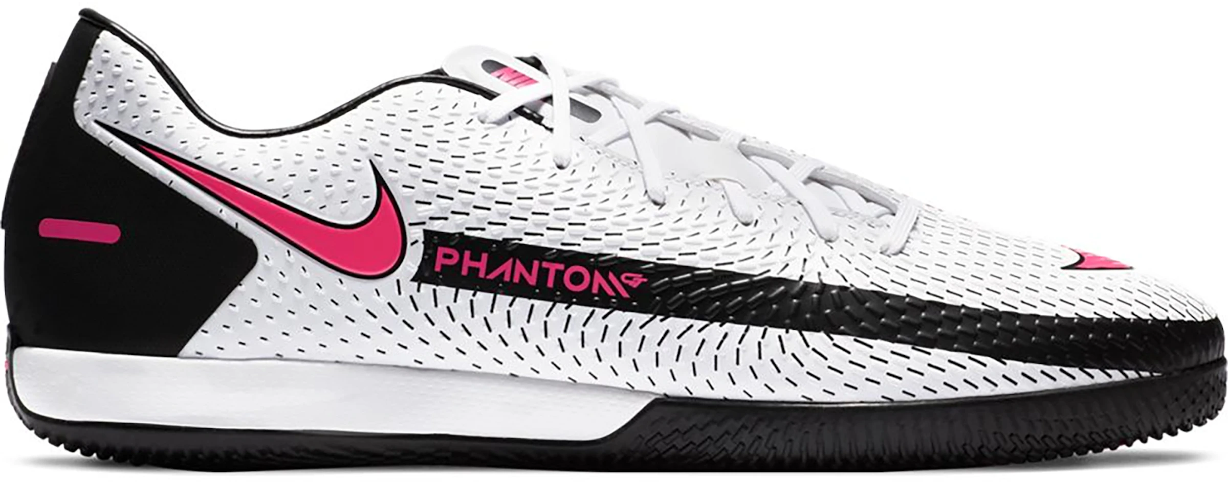 Redondear a la baja Reino marxista Nike Phantom GT Academy IC White Black Pink Blast - CK8467-160 - US