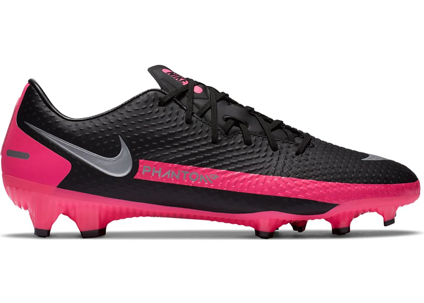 Black and online pink nike cleats