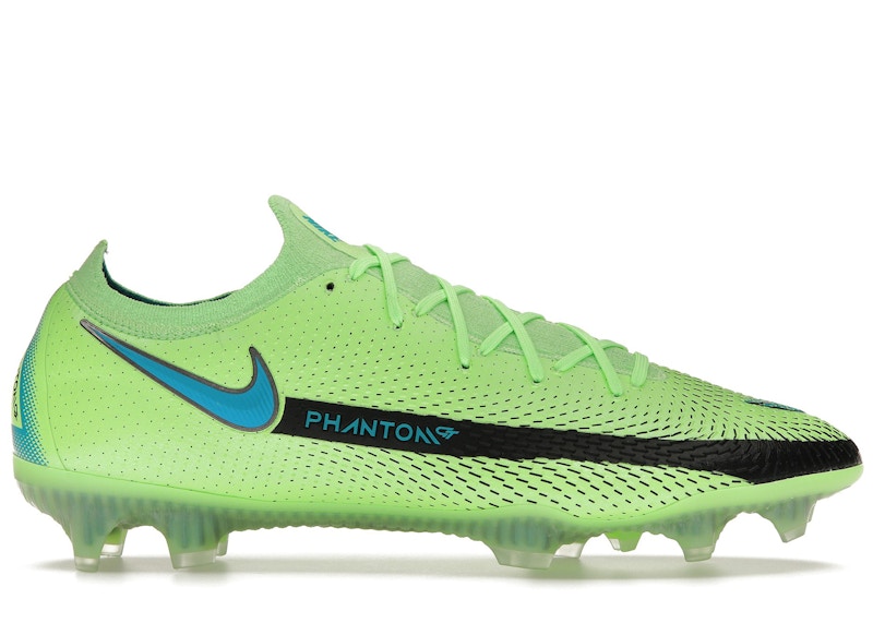 NIKE ファントム GT エリート FG ライムグロウ×アクアマリン-日本育児