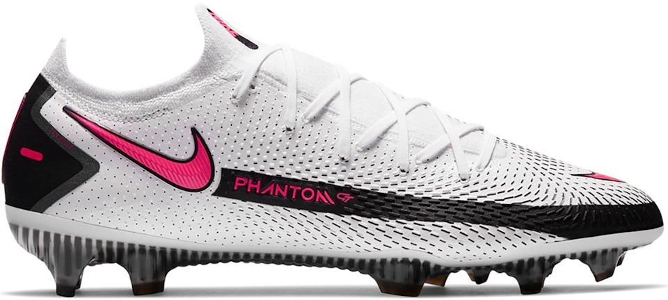 Nike Phantom GT Elite FG White Black Pink Blast Men's - CK8439-160