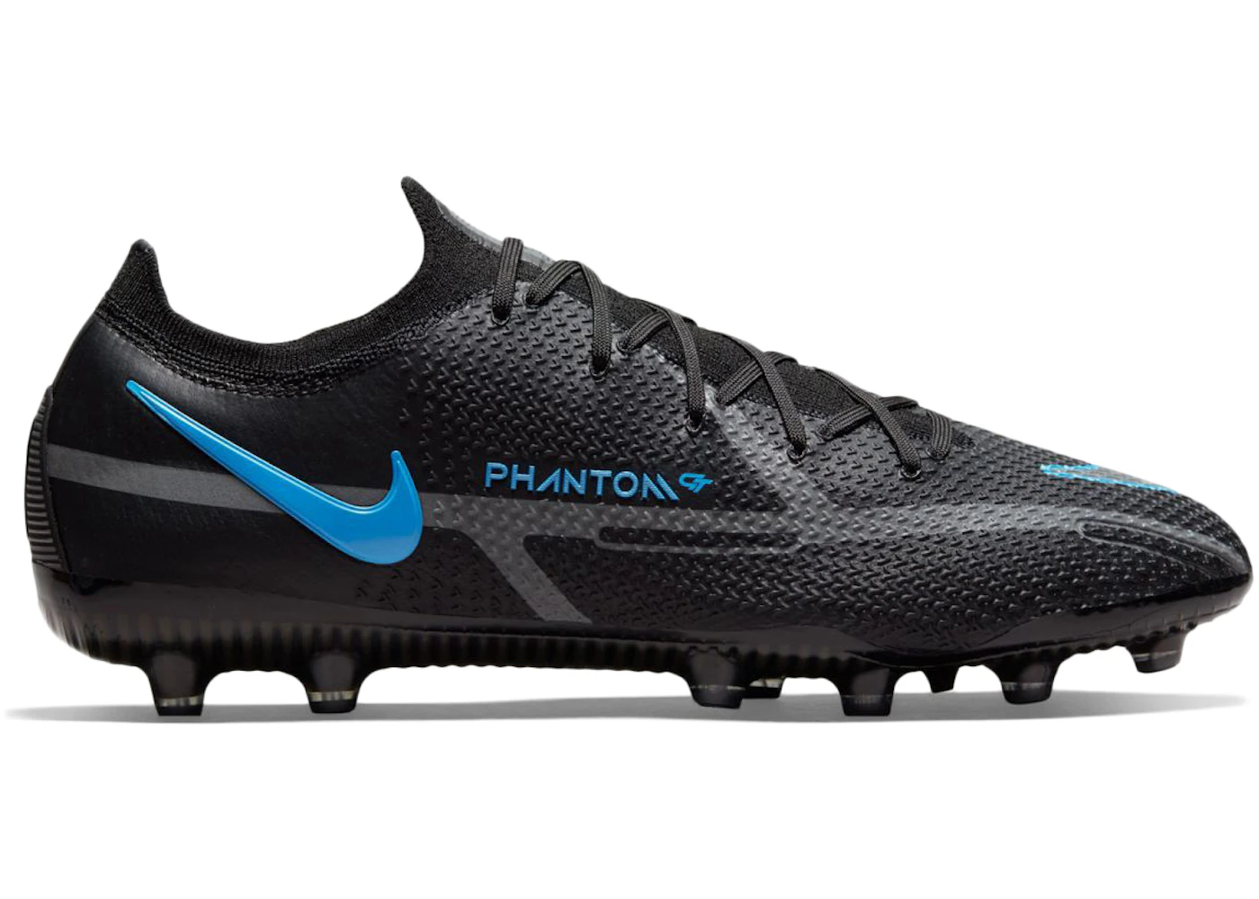 Nike Phantom GT2 Elite AG Pro Black Grey Blue Men's DC0748-004 US