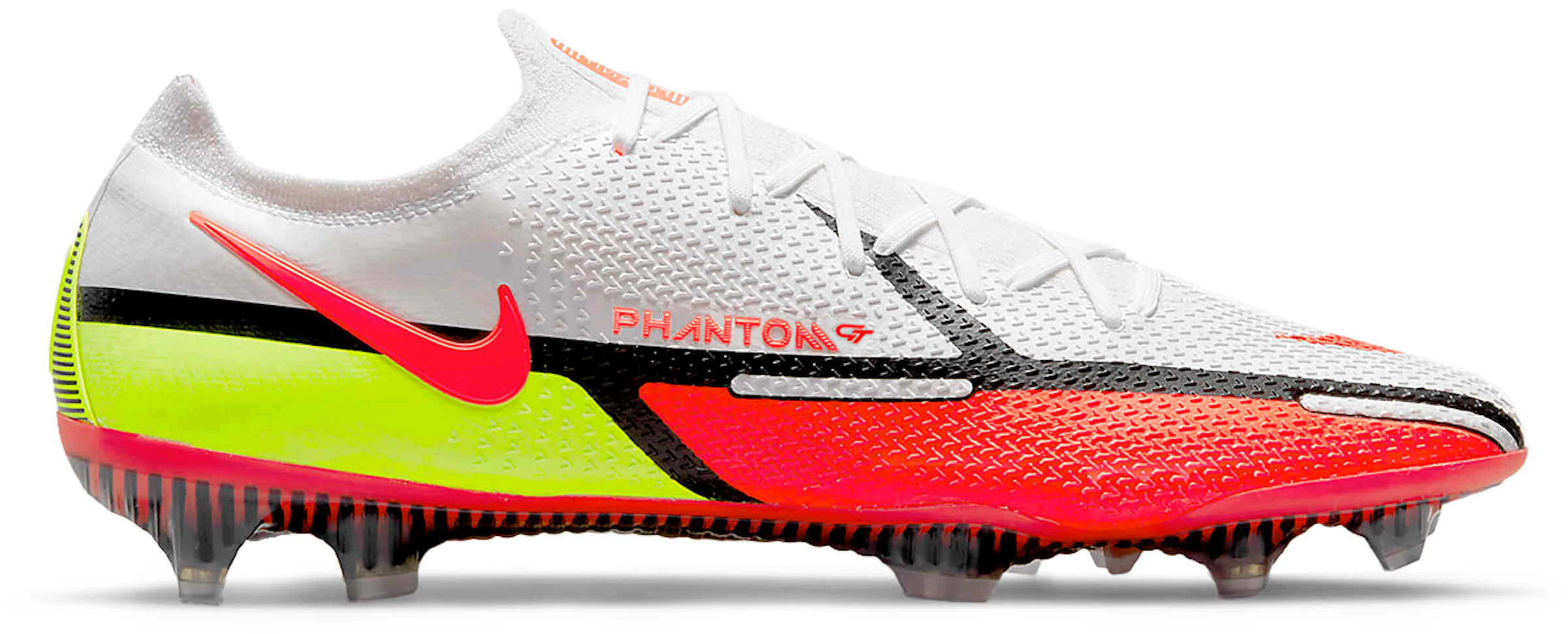 segundo Misterioso munición Nike Phantom GT2 Elite FG White Volt Black Bright Crimson - CZ9890-167 - ES