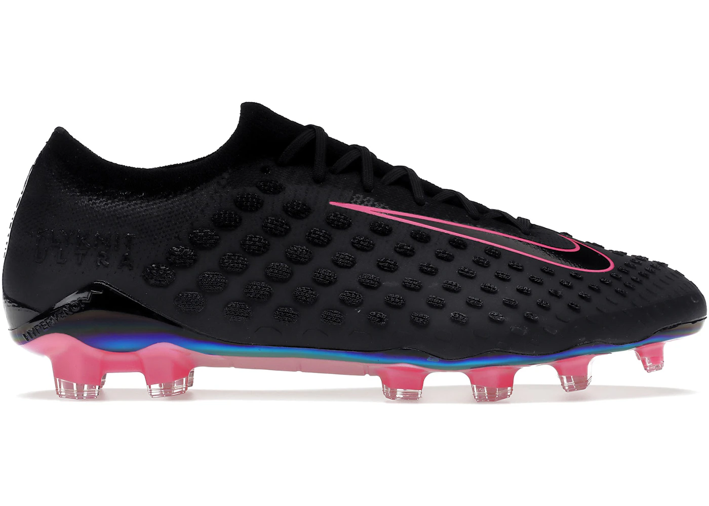 Nike Phantom Ultra Venom FG Black Pink Blast DV6244-006 US