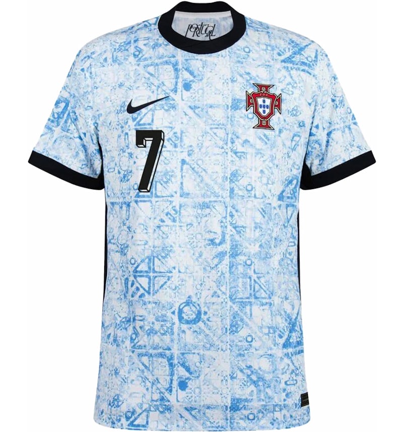 Nike Portugal 2024/25 Ronaldo Match Away ADV Authentic Jersey Sail