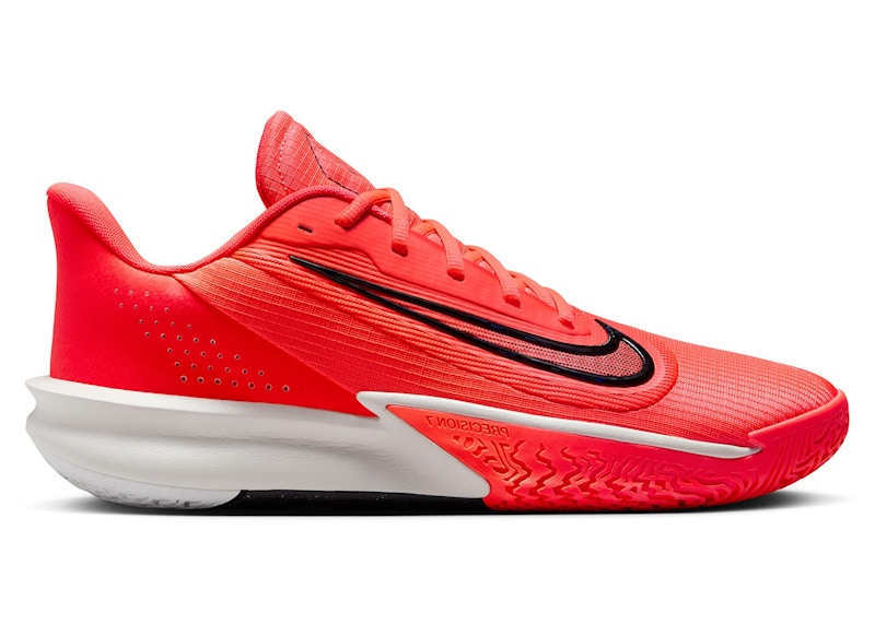 Nike Precision 7 Bright Crimson Light Base Grey Black Men's
