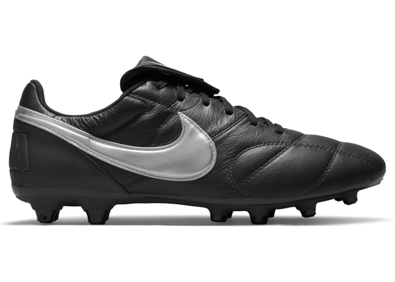 Nike Premier 2 FG Off Noir Metallic Silver Men s 917803 010 US