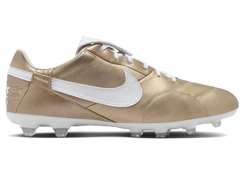 Nike Premier 3 FG Metallic Gold Grain Hombre AT5889 200 US