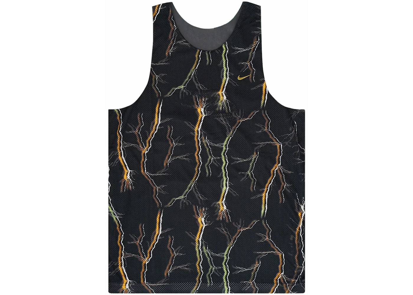 Nike Premium Reversible Tank Top Black/Gold/Iron Grey/Sesame Men's - FW23 - US