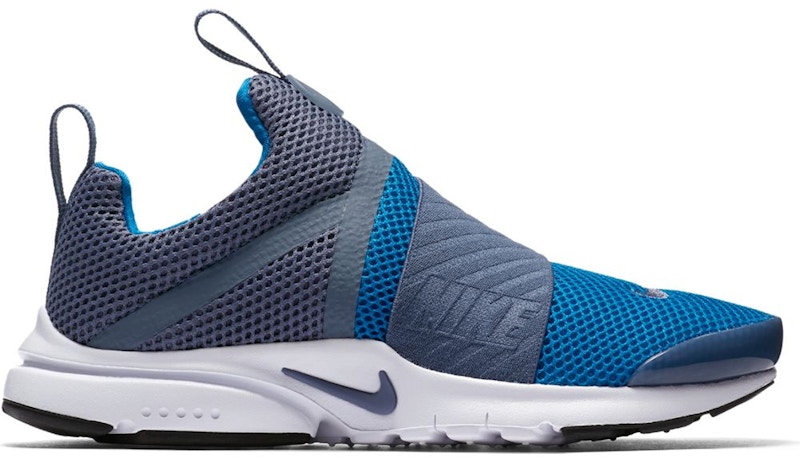 nike presto extreme blue and black