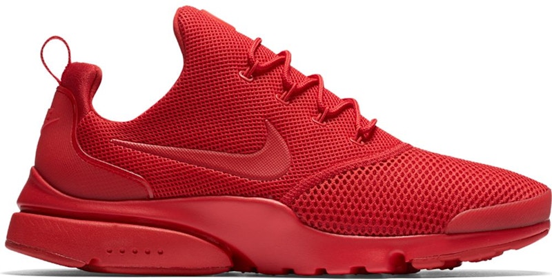 all red nike presto womens