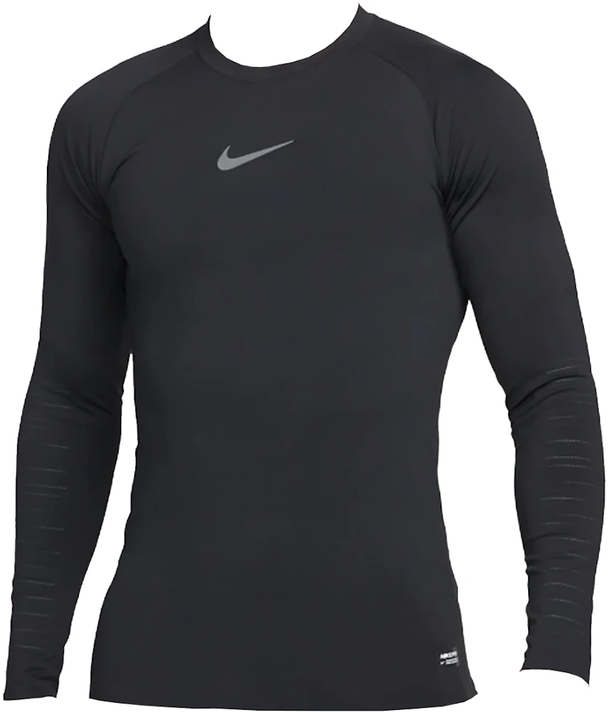 Nike Pro Dri-FIT ADV Long-Sleeve Training Top Black/Black/Iron Grey - US