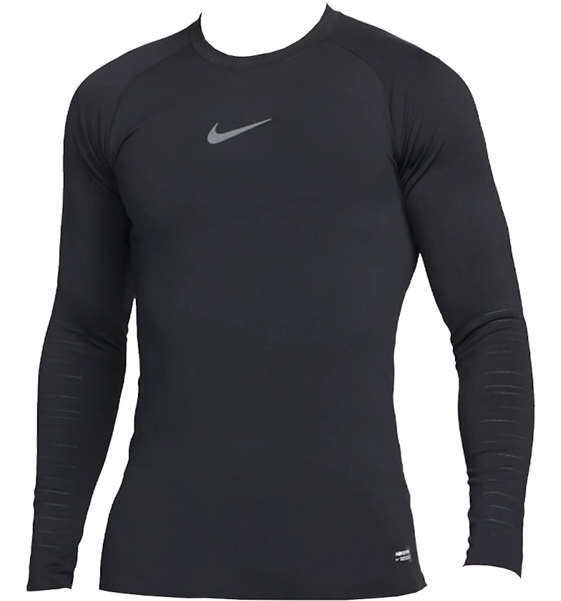 Nike Pro Dri-FIT ADV Long-Sleeve Training Top Black/Black/Iron