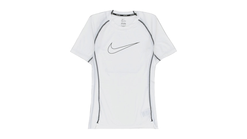 Nike Pro Dri-FIT Tight-Fit Short-Sleeve Top Wit