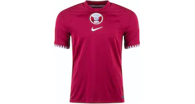 Nike Qatar 2022/23 Stadium Home Dri-FIT Soccer Jersey Desert Maroon/White