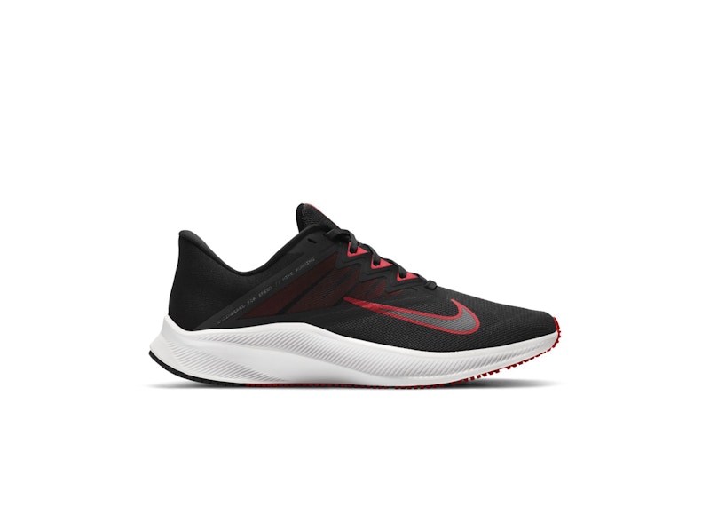 nike quest red and black