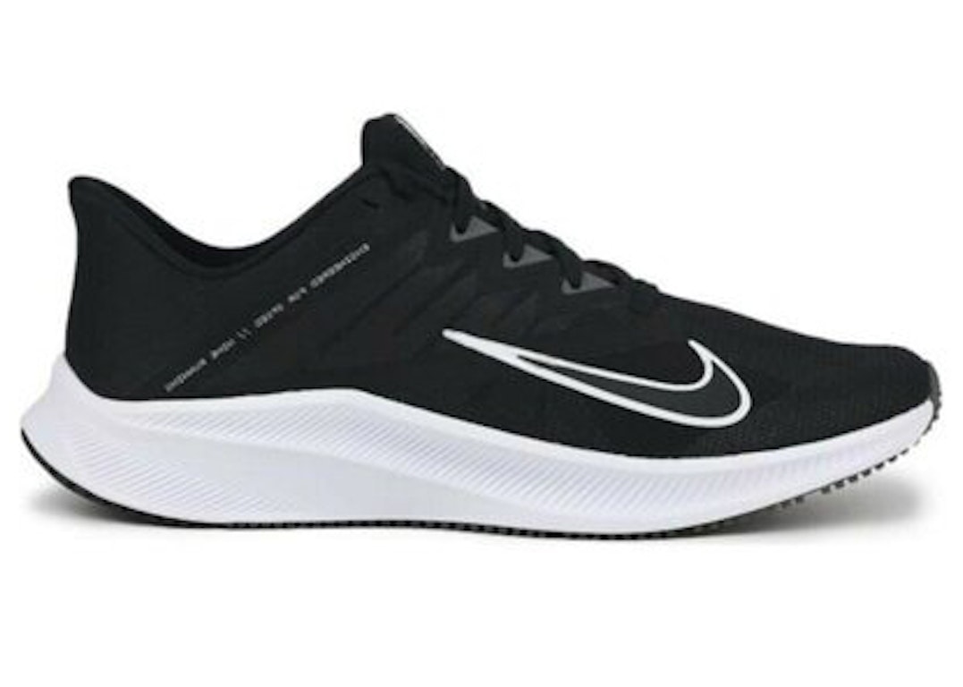 Pre-owned Nike Quest 3 Black White (women's)