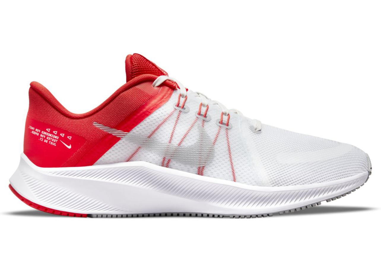 Nike Quest 4 White Chile Red メンズ - DA1105-100 - JP