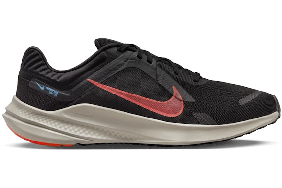 Nike Quest 5 Noir Cobblestone Laser Bleu Bright Crimson