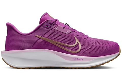 Nike Quest Hot Fuchsia Beyond Rosa Blanco Rojo Metalizado Bronce