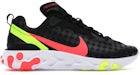 Nike React Element 55 Black Crimson Volt