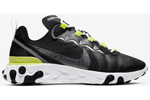 Nike React Element 55 Nero Lemon Venom donna CN3591 001 IT