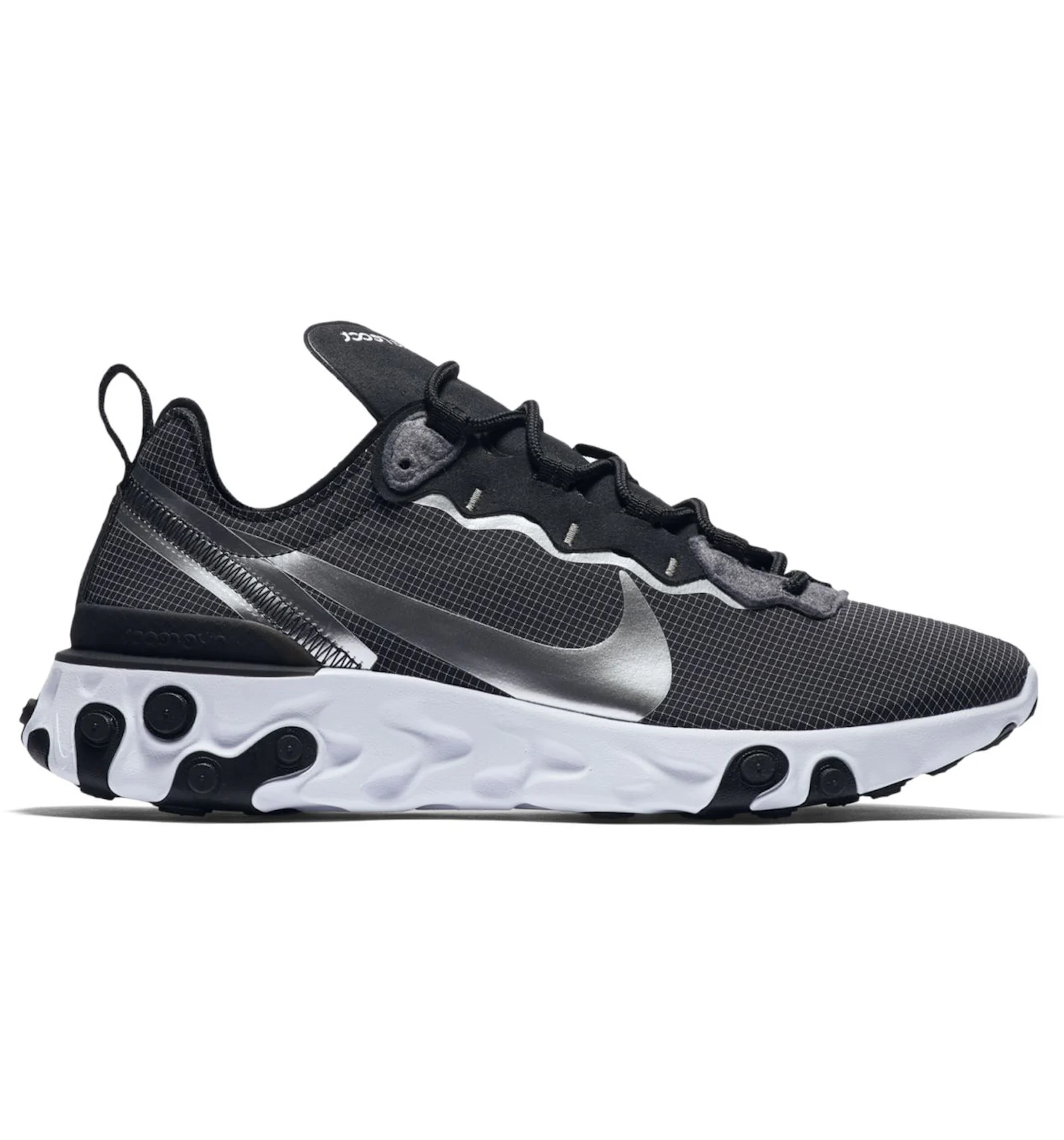 Nike react element 55 metallic silver Clearance