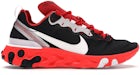 Nike React Element 55 Black White Red Orbit
