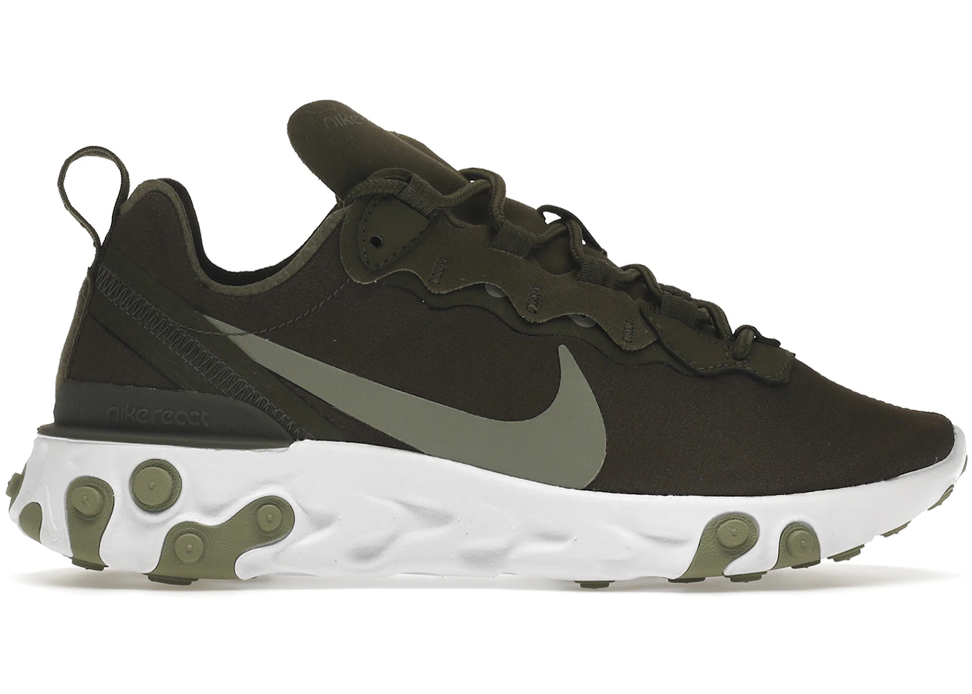 Nike react element olive Clearance