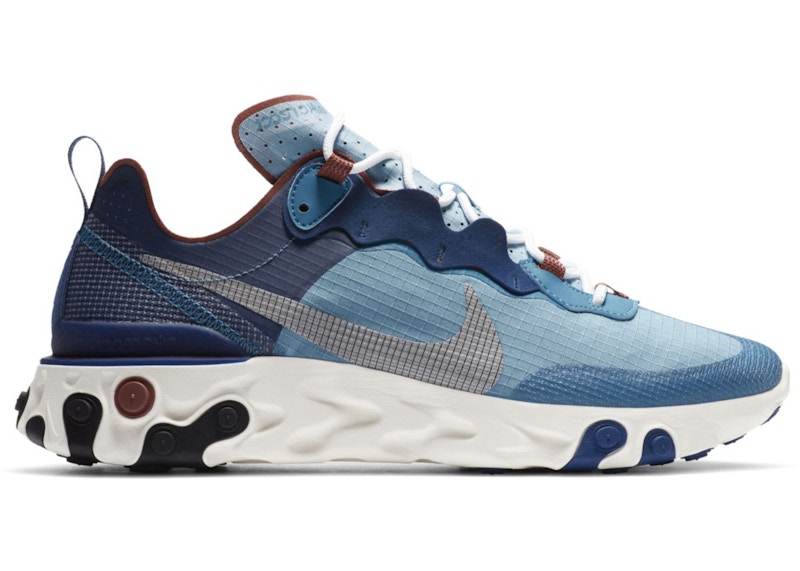 nike react coastal blue