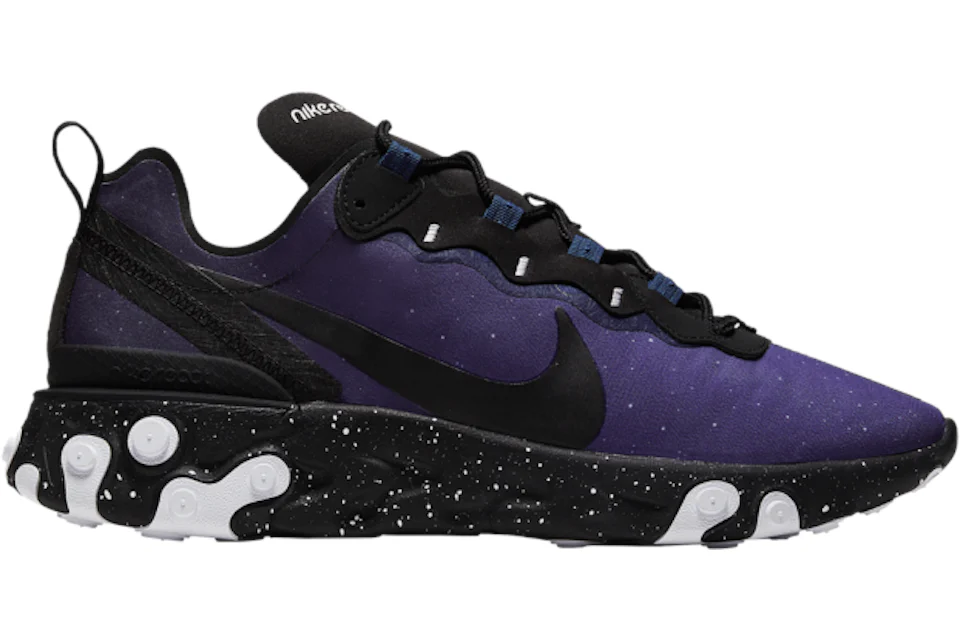 Nike react element 55 dark grey reflective on sale